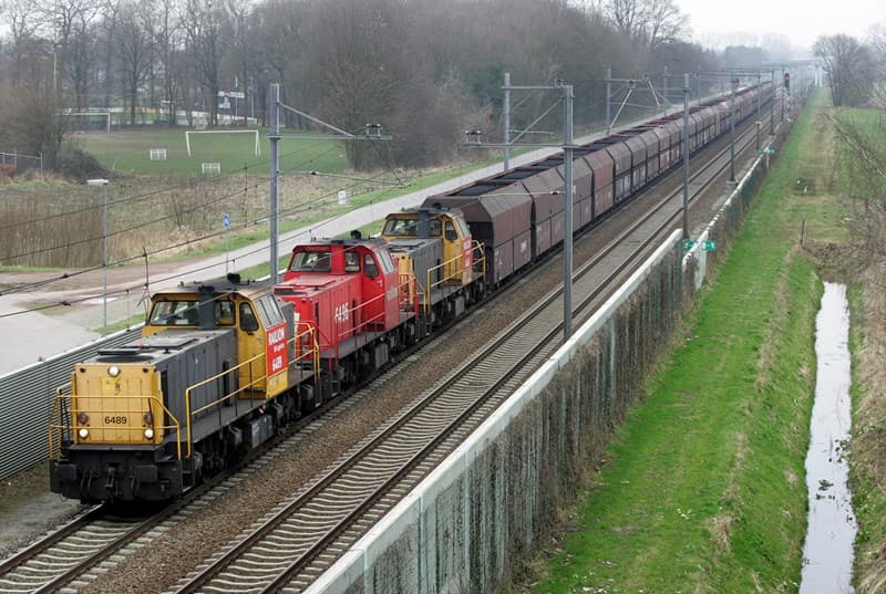 spoorgoederenvervoer vrachttransport
